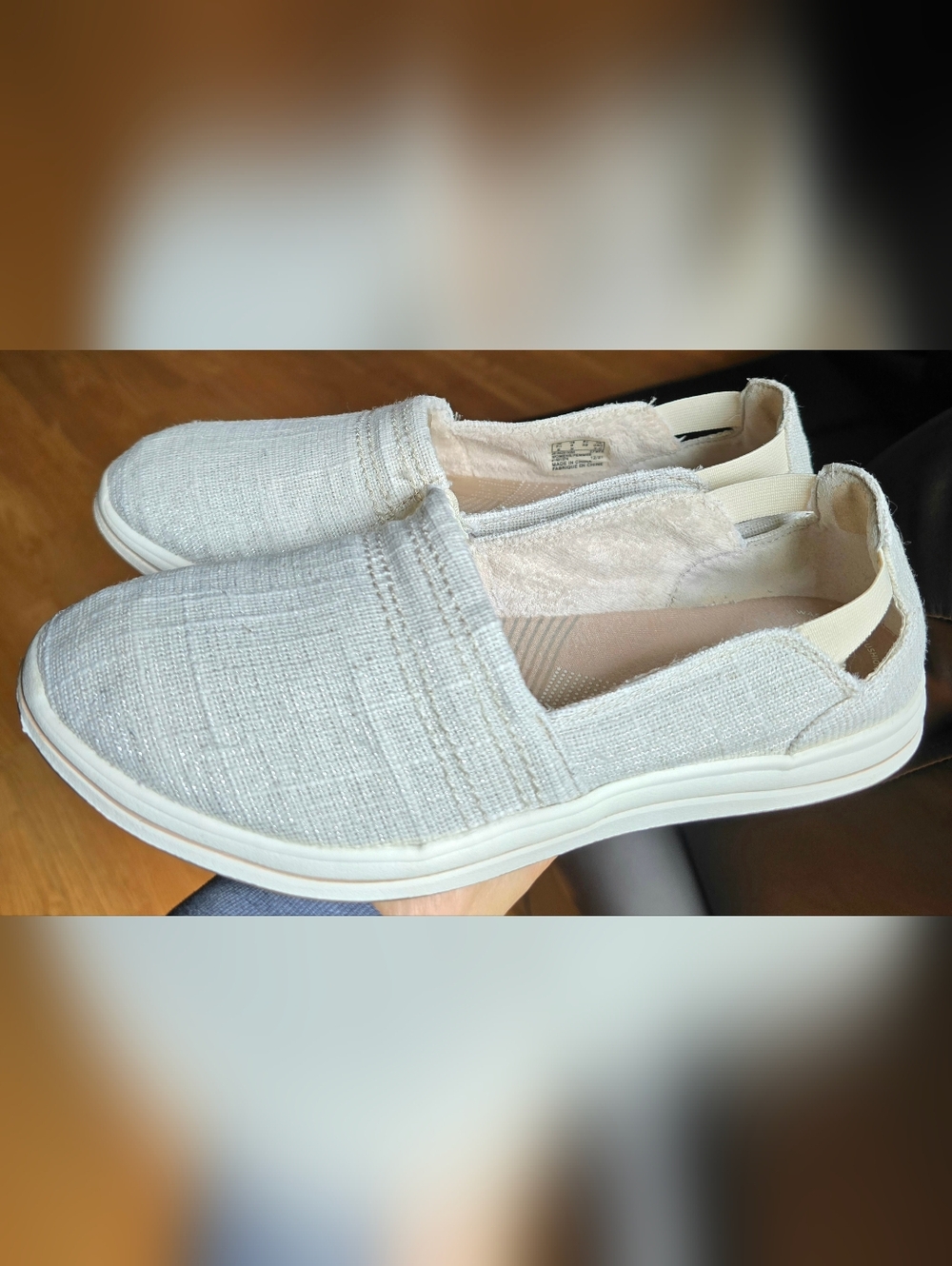 Sz 8 Women's CLARKS CLOUDSTEPPERS BREEZE STEPS II Casual Loafer